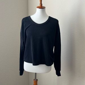 Aerie Terry scrunch top